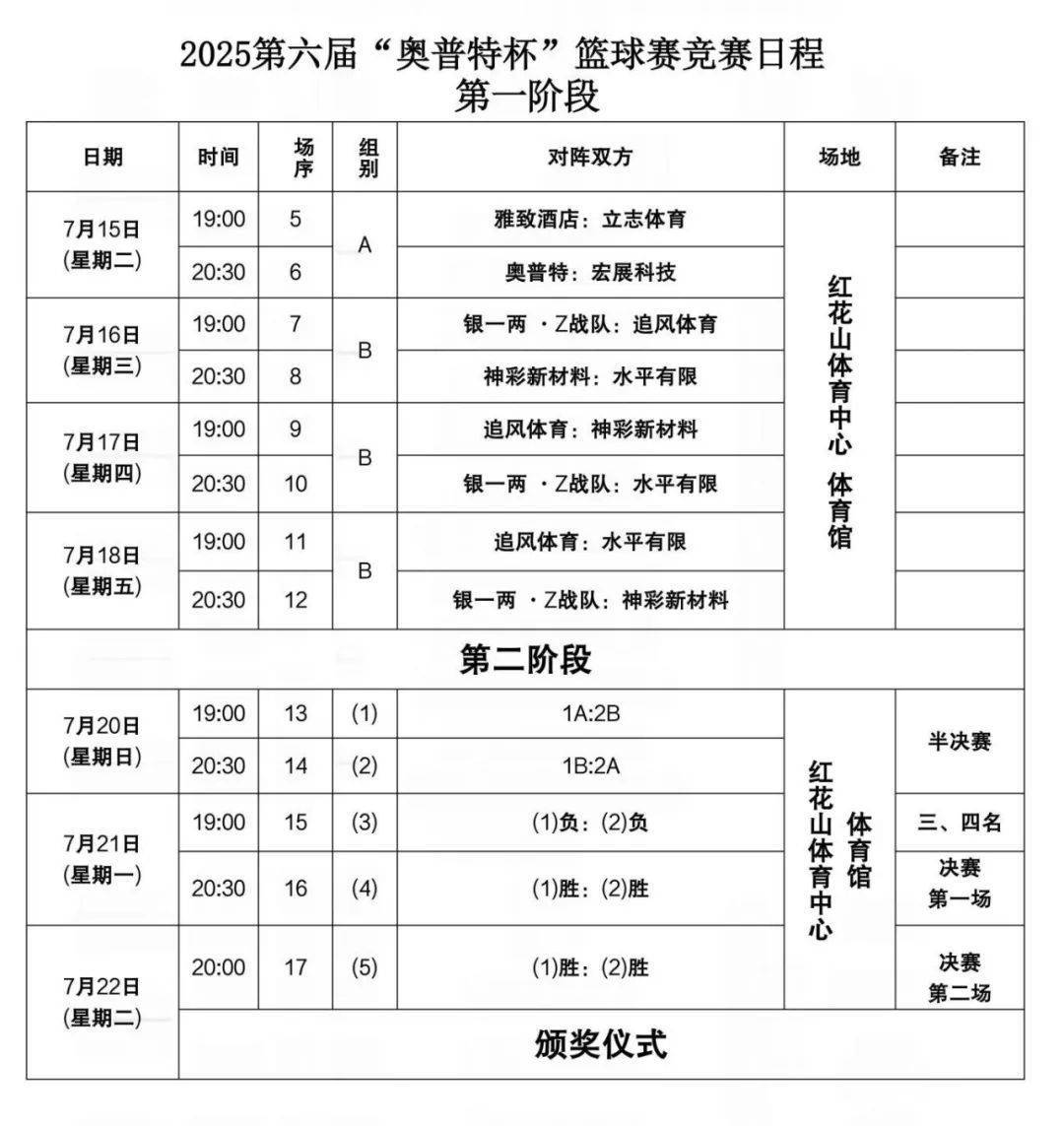 17场激战！光明区最热血的篮球盛宴来了