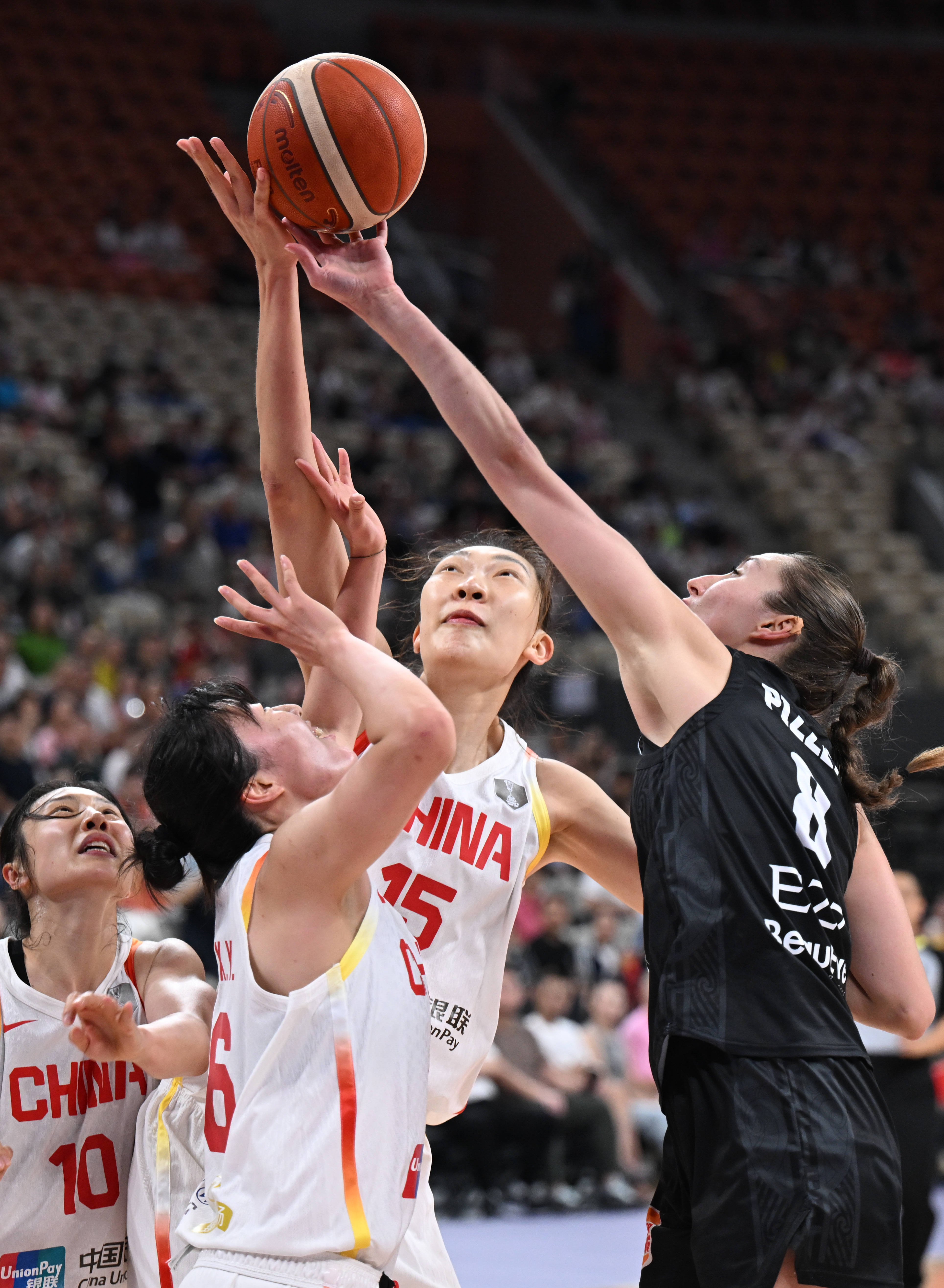 （体育）篮球——女篮亚洲杯：中国队对阵新西兰队