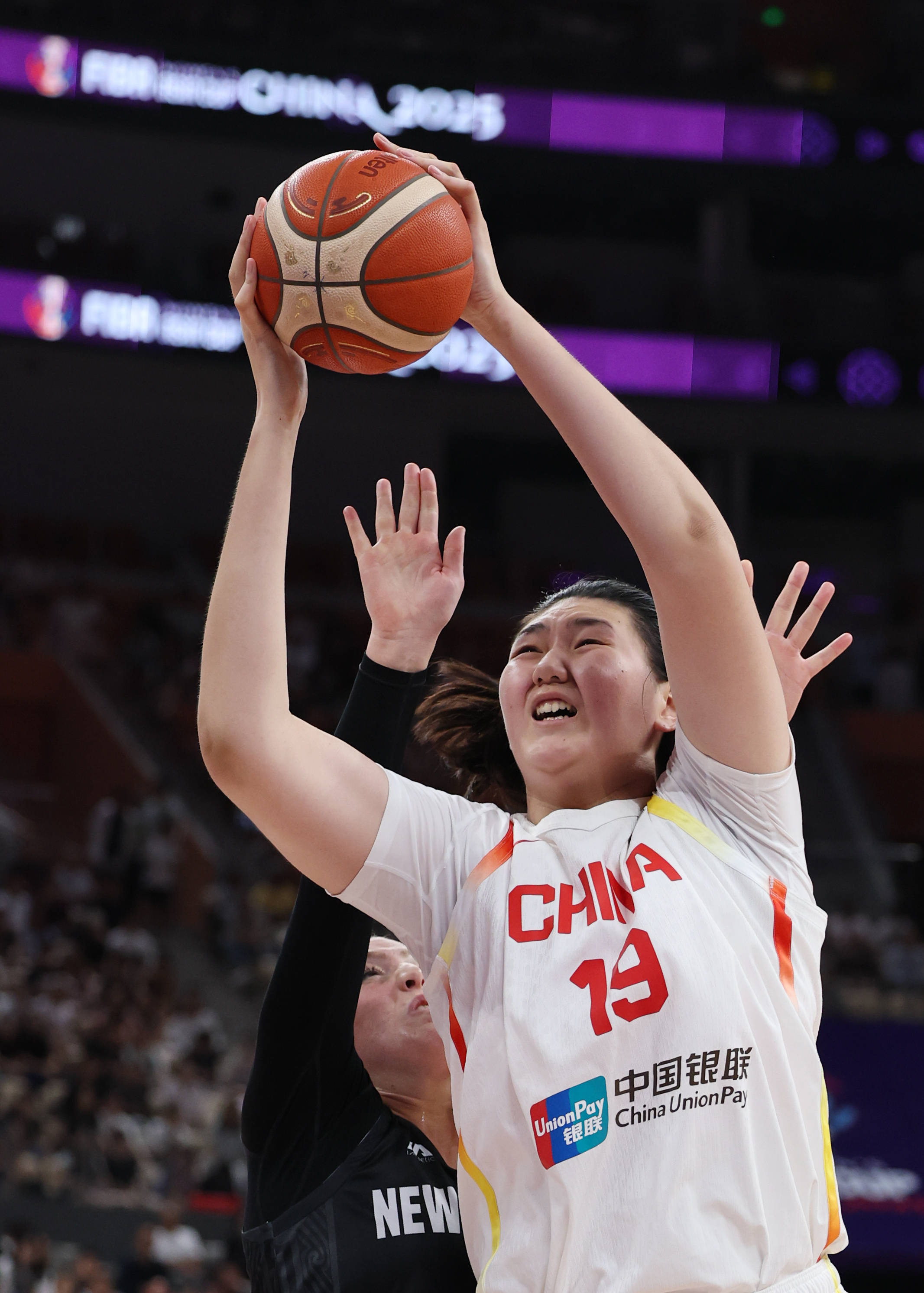 （体育）篮球——女篮亚洲杯：中国队胜新西兰队
