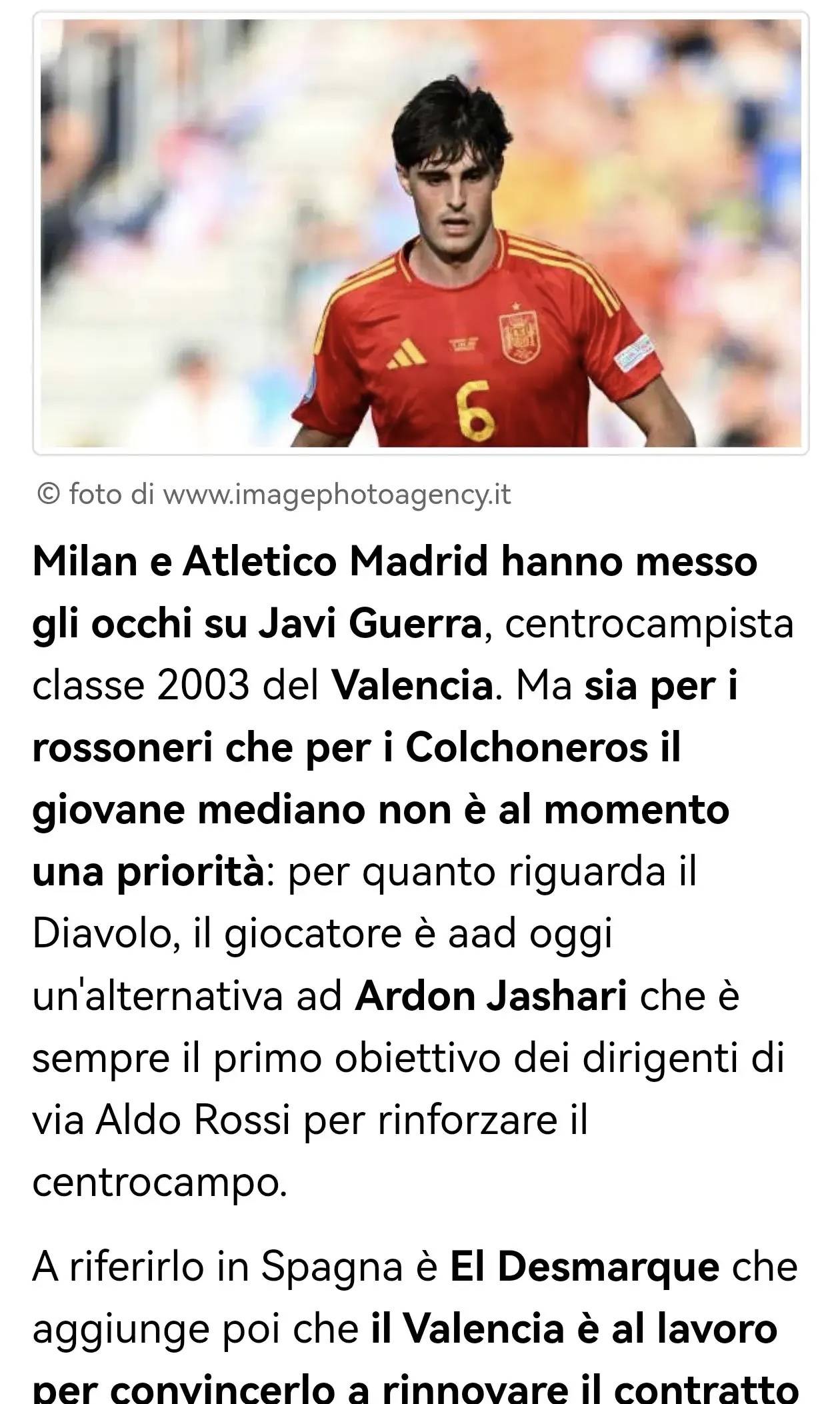 开云体育app西甲媒体透露:巴伦西亚劝说哈维格拉续约,米兰只将其列为备选目标