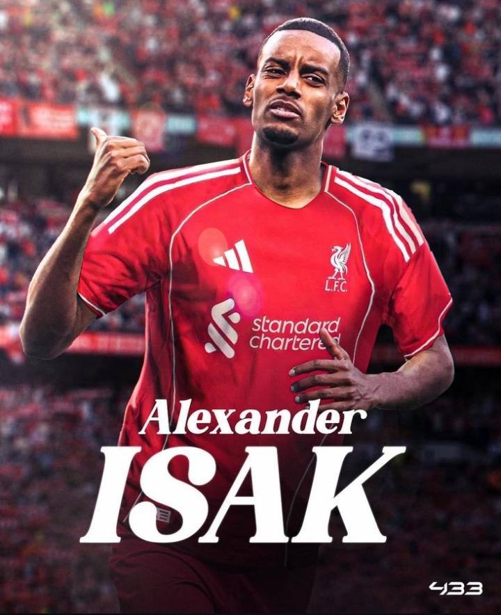 开云体育下载连锁反应!罗马诺:利物浦准备全力报价伊萨克,球员只想去利物浦