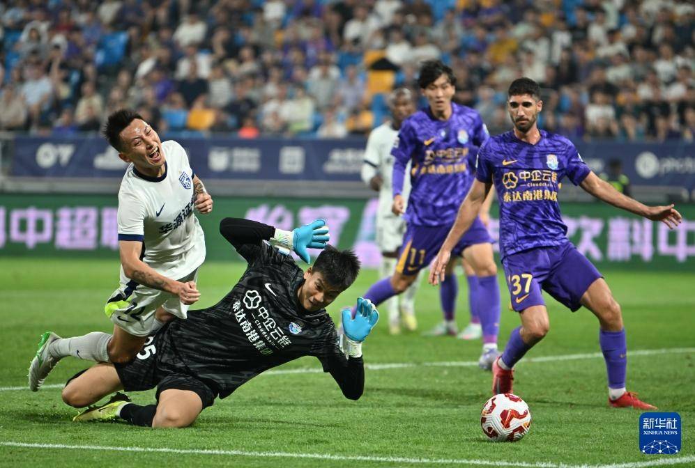 中超：天津津门虎胜武汉三镇
